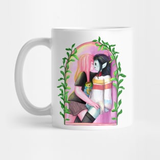 'Through the window' Bubbline, Adventure Time fan art Mug